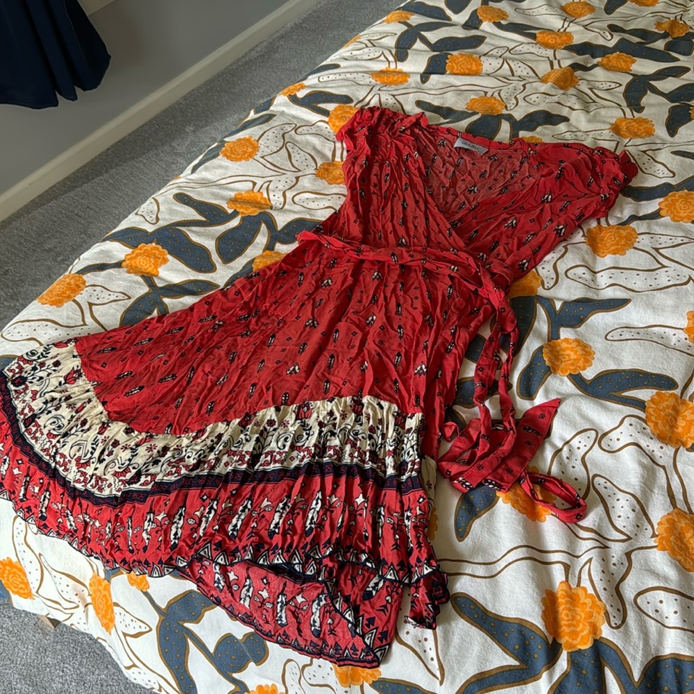 Isla bay wrap dress